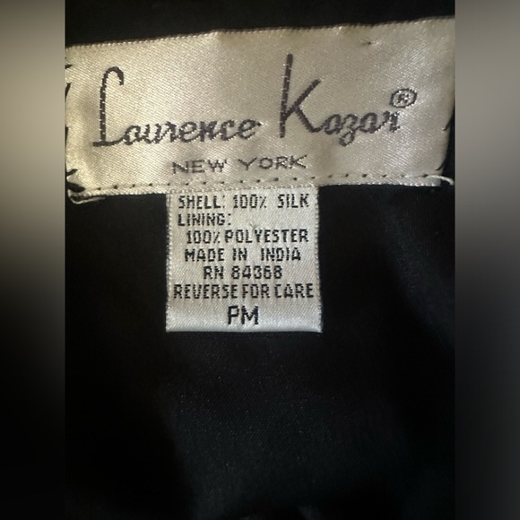 LAURENCE KAZAR Vintage Beaded Jacket Size PM - Picture 7 of 8